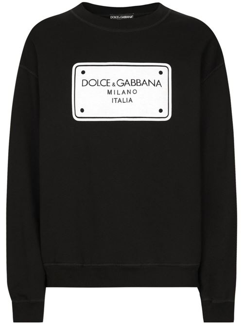 Felpa con stampa grafica DOLCE&GABBANA | G9AHSZG7NRTN0000